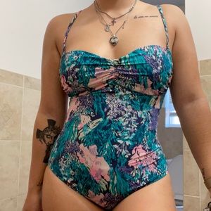 Old Navy Floral One Piece Bikini